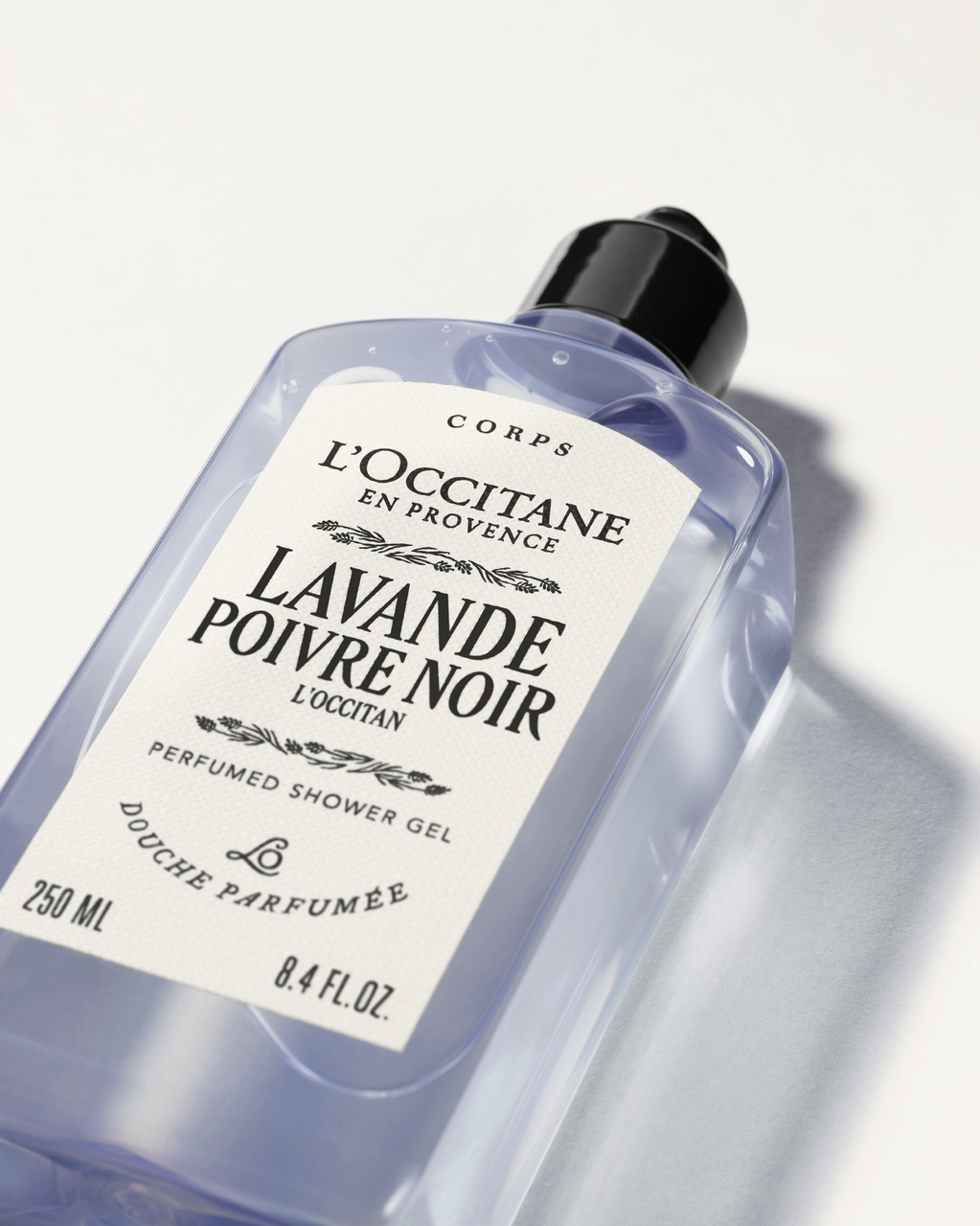 Sabonete L&iacute;quido Corporal Perfumado Lavande Poivre Noir 250mL (L'Occitan), , large